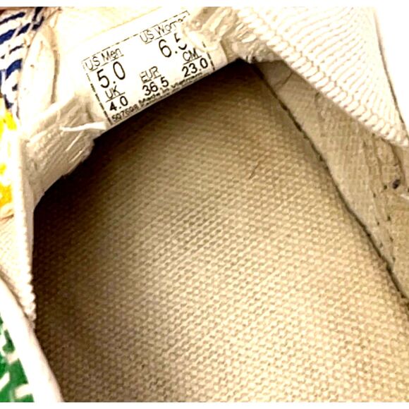 Vans Pride slip on canvas shoes. Size 5(M)/6.5(W). - Picture 8 of 8